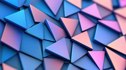 Poster - abstract colorful geometric pattern background