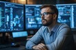 © Attasit - Cyber security professional in a modern workplace