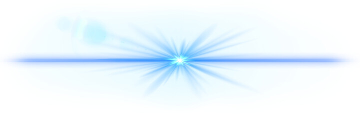 Poster - Star shining lights cutout on transparent backgrounds illustrations png