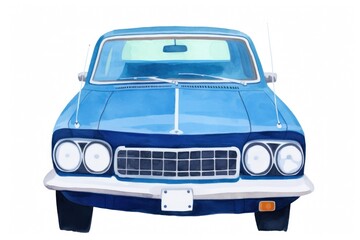 Wall Mural - sedan car vehicle bumper.