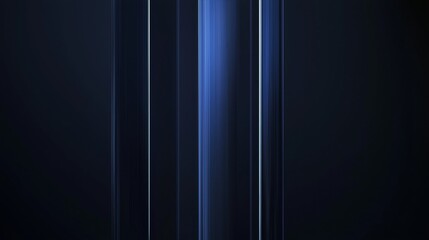 Poster - Blending blue lights create a mesmerizing pattern on a dark background, giving a modern, futuristic vibe. Perfect for tech, business, and luxury projects