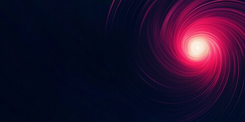 Poster - Abstract background with circular lines forming a swirling vortex effect that sucks you in with a bright light in center