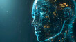 © Dmytro - Futuristic science fiction background in artificial intelligence style. Neural network AI generated art