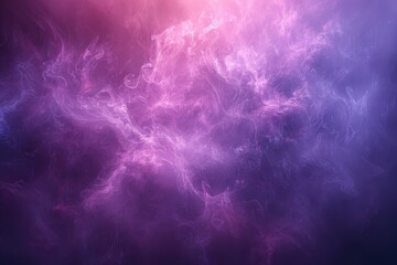 Poster - Abstract Swirling Purple and White Smoke Texture