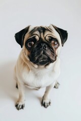 Canvas Print - Pug animal canine mammal.