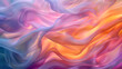 © Nasim - a very colorful fabric with some shiny material, Bright Light folds, Bright color ,Elegant pastel silk fabric waves ideal for fashion and luxury branding background