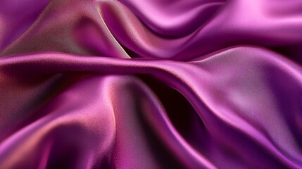 Wall Mural - abstract background of a smooth, soft, purple silk fabric.