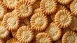 © Palung - Background full of Biscuit. Product photography. Cracker background.