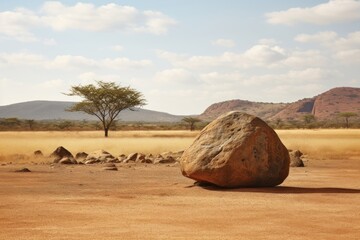 african nature rock landscape outdoors.