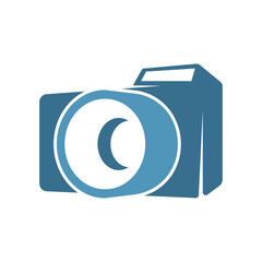 Camera icon logo design