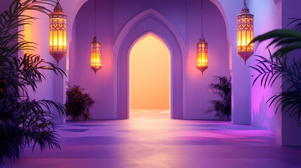 Wall Mural - light through the window