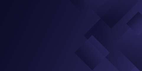 Fototapete - Abstract modern blue stripes or rectangle layer overlapping with shadow background. abstract dark blue background with layered dimension. Vector illustration design for business corporate presentation