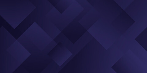 Fototapete - Abstract modern blue stripes or rectangle layer overlapping with shadow background. abstract dark blue background with layered dimension. Vector illustration design for business corporate presentation