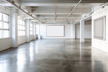 Poster - Modern Office Space with Open Layout and Natural Light