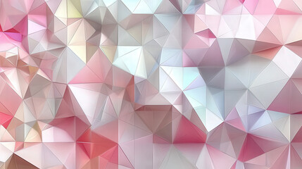 Colorful gradient triangle pattern background design