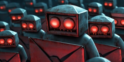 Poster - Deploying Spam Filters for Email Scams: Blocking email scams and phishing attempts with spam filters.