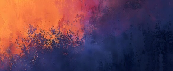 Wall Mural - Abstract Gradient Blue Orange Purple Texture