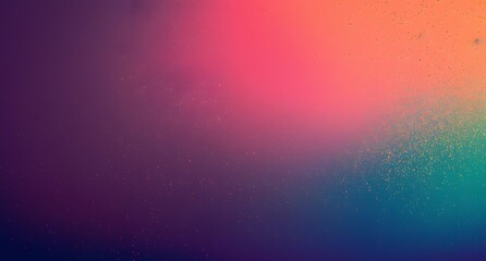 Abstract Gradient Background with Colorful Sprays