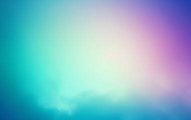 Wall Mural - abstract gradient background in blue, purple, and green