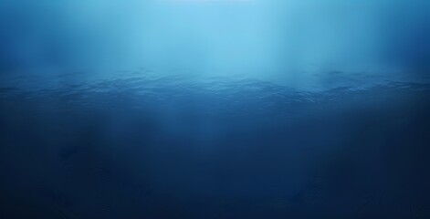 Wall Mural - minimalist blue gradient background, ocean depth