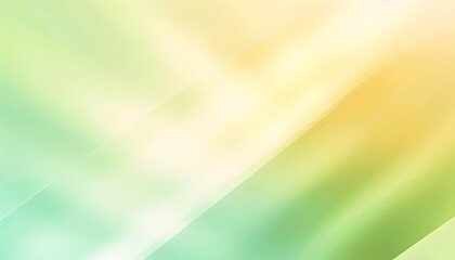 Poster - Abstract Green & Yellow Gradient Background