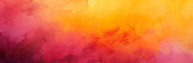 Wall Mural - abstract orange pink grainy gradient background