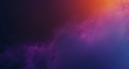 Wall Mural - abstract purple, blue, and orange gradient background