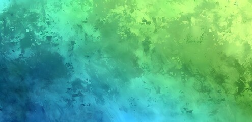 Sticker - Abstract Green Blue Gradient Texture Background