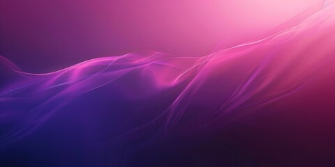 Poster - Abstract Purple Gradient Background with Subtle Waves