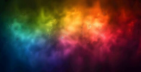 Poster - Abstract Rainbow Gradient Blurred Background