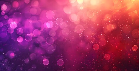 Wall Mural - Abstract Red Purple Gradient Bokeh Background