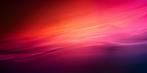 Wall Mural - abstract red pink orange gradient blurred background
