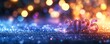 © ruslee - A colorful and sparkling representation of the year 2025, beautifully illuminated with glimmering lights for celebrations. Perfect for New Year decorations and events.