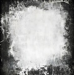 Wall Mural - Vintage Grunge Texture Background With Empty Center