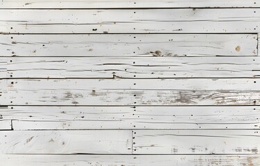 Sticker - Distressed White Shiplap Wood Background Texture