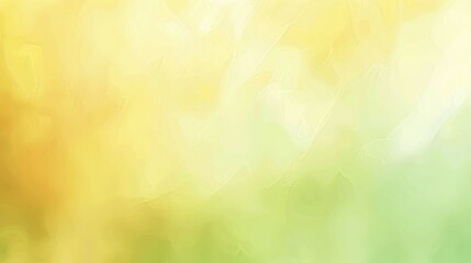 Leinwandbilder - A painting of a yellow and green background with a green and yellow brush stroke