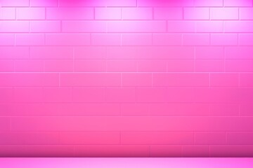 Sticker - Pink wall pattern neon architecture backgrounds abstract.