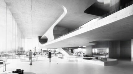 Poster - Collaborative architecture team shaping the future with diverse perspectives.