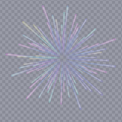 Poster - Neon stripes in the form of drill, turns and swirl. Illustration of high speed concept. Image of speed motion on the road. Abstract background in blue and purple neon glow colors