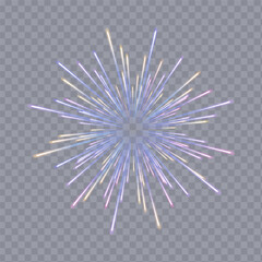 Fototapete - Neon stripes in the form of drill, turns and swirl. Illustration of high speed concept. Image of speed motion on the road. Abstract background in blue and purple neon glow colors