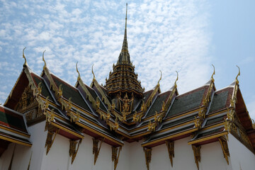 thai temple roof, Bangkok