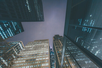 night in the city