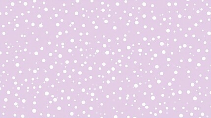 Wall Mural - White and purple background with a lot of white dots. The dots are scattered all over the background and are of different sizes. The background is very light and airy