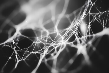 intricate web of light and shadow