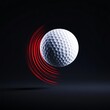 © Design@22 - High-speed capture of the ball's dimples rotating in mid-air after impact, showcasing precision physics