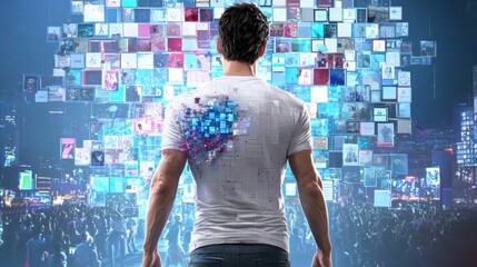 Poster - Digital Transformation and Future Vision Concept