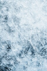 Poster - Frozen lake ice texture