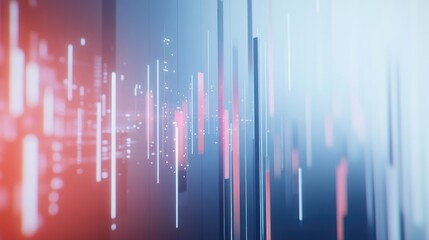 Poster - Abstract Data Visualization with Colorful Lights