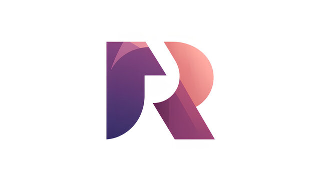modern logo embodies the shape of the capital letter R