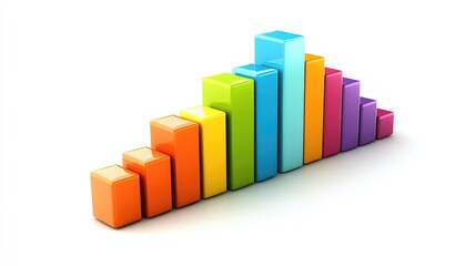 Poster - Colorful Graphical Representation of Data Growth